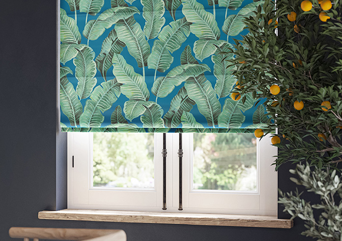 Nicobar, Monsoon - Motorised Roman Blind - Image 5